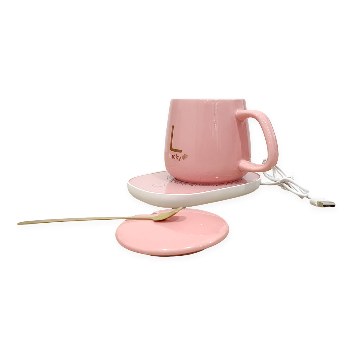 Mug con Base Calentadora USB
