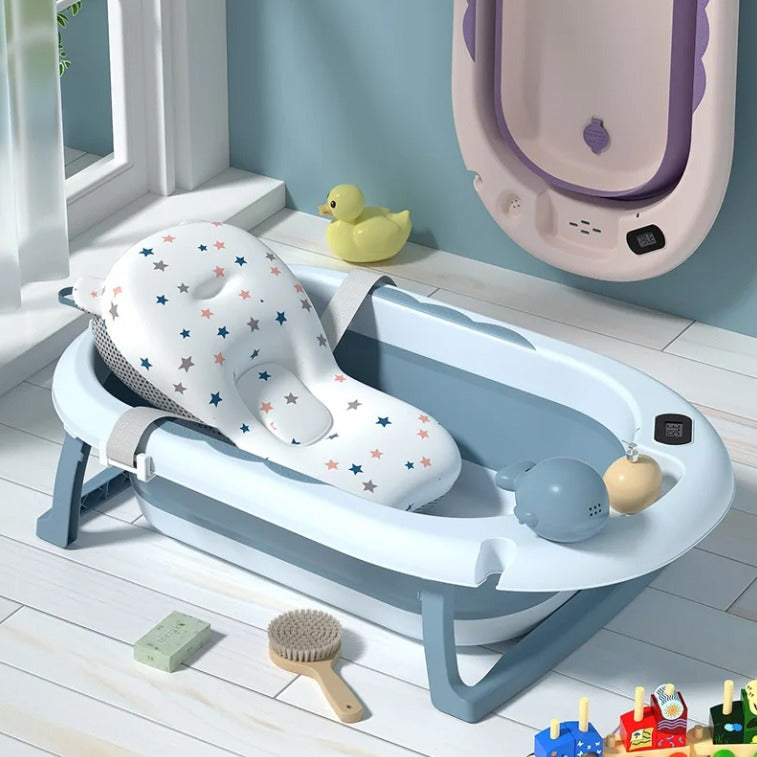 Combo Bañera plegable para bebes +4 accesorios