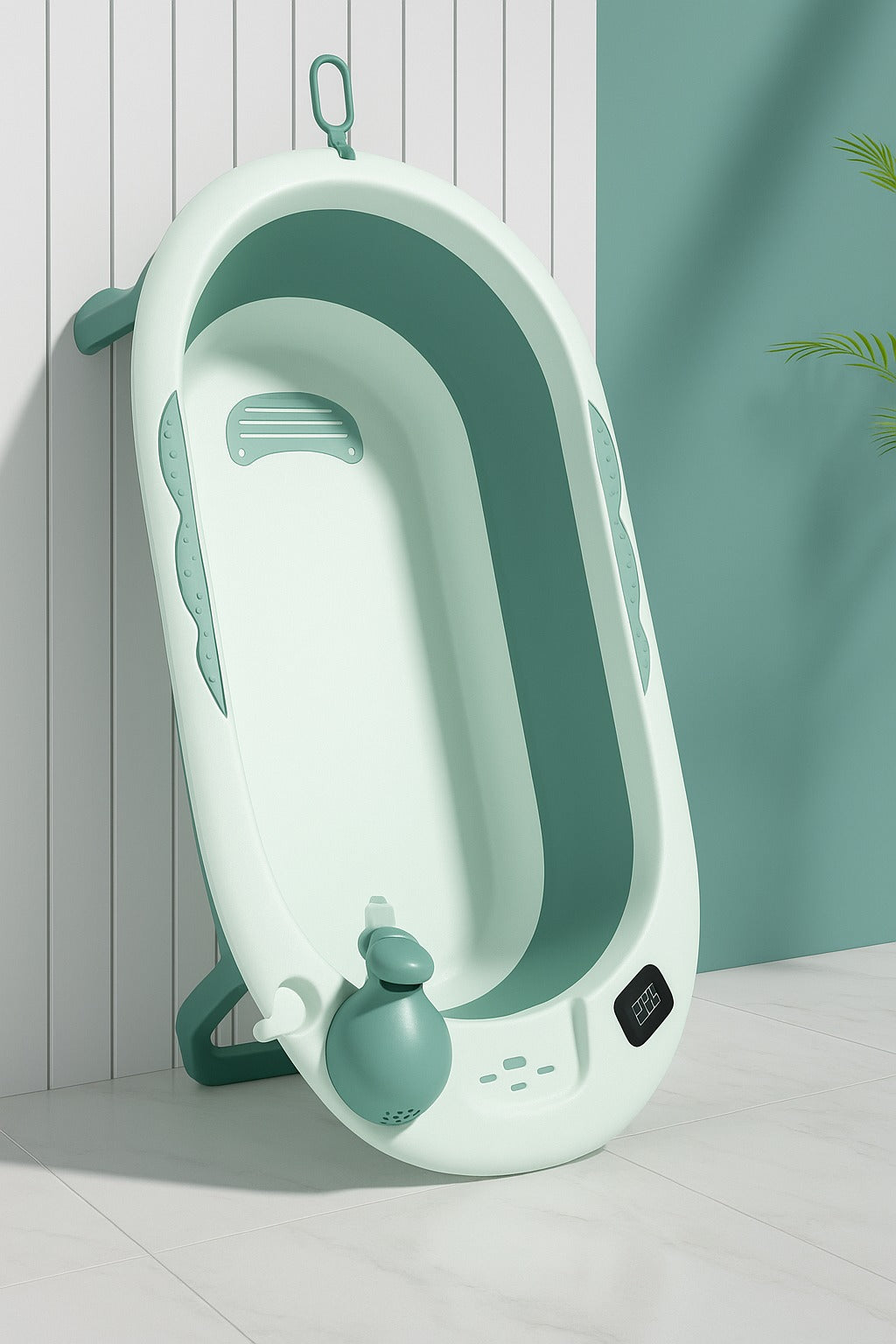 Combo Bañera plegable para bebes +4 accesorios