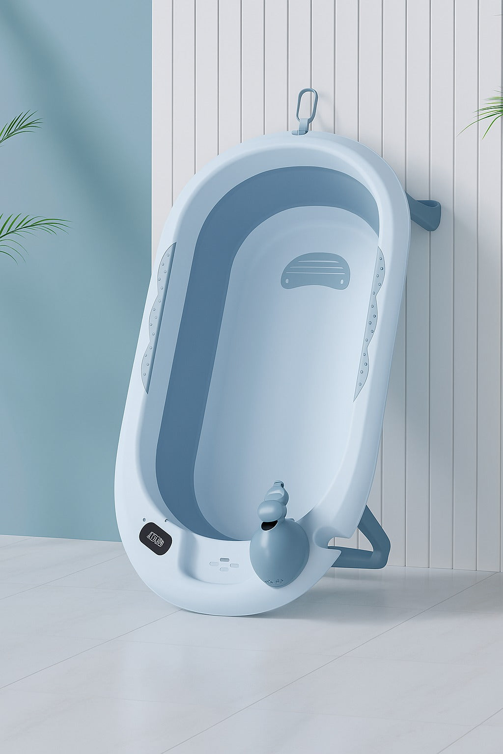 Combo Bañera plegable para bebes +4 accesorios