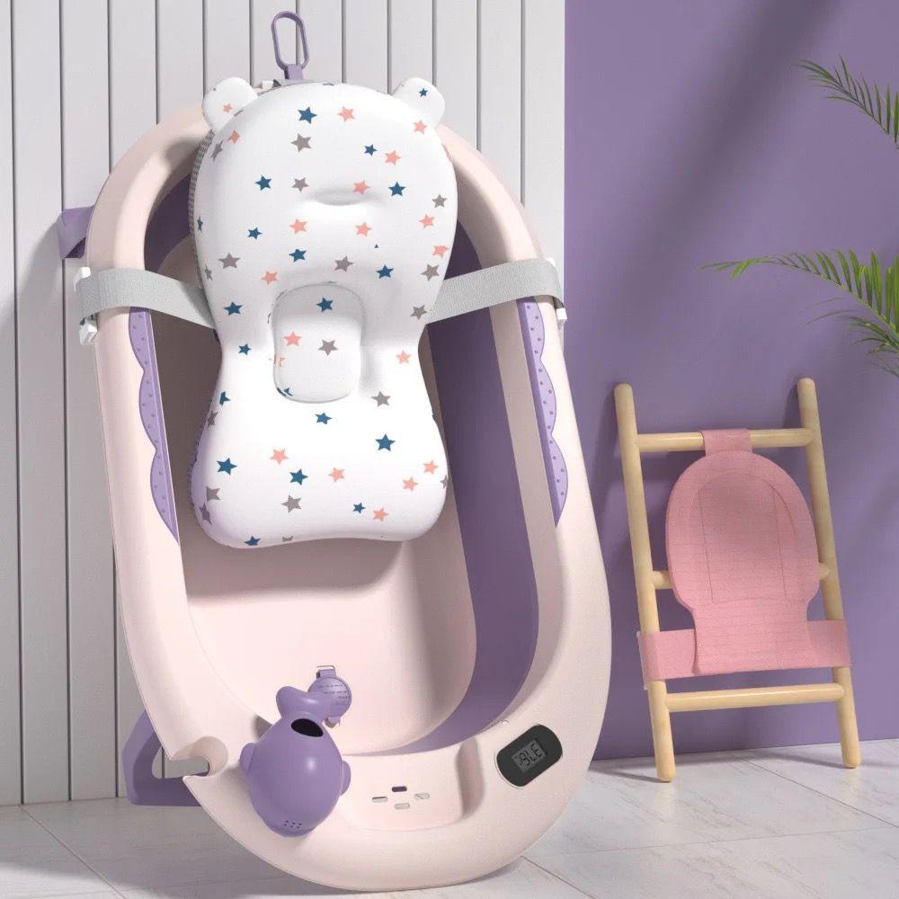 Combo Bañera plegable para bebes +4 accesorios